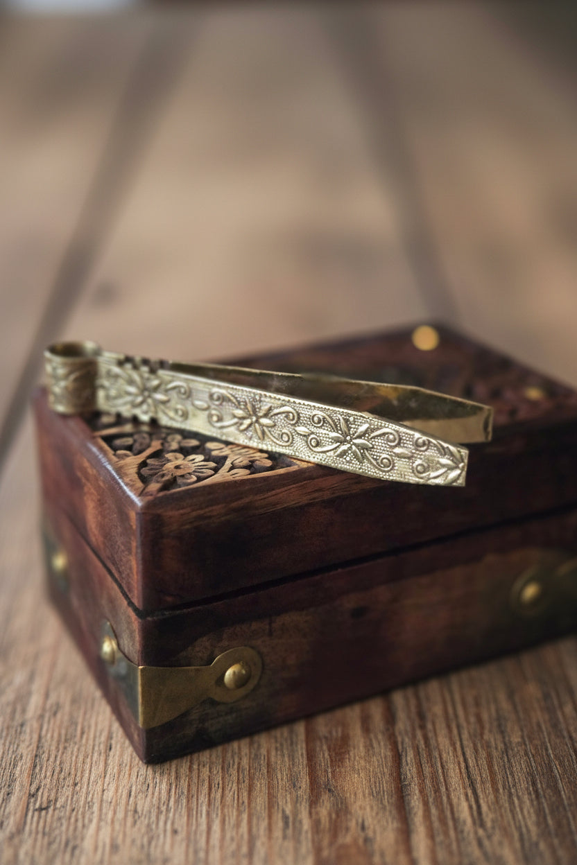 Wooden Incense Holder with Cross (large) image 5