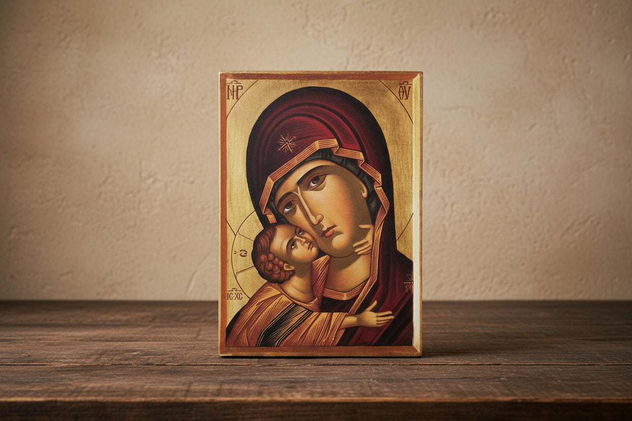 Depiction of the Theotokos (Virgin Mary)