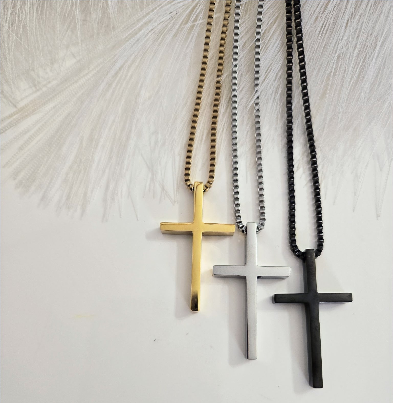 Classic Cross Necklace image 0