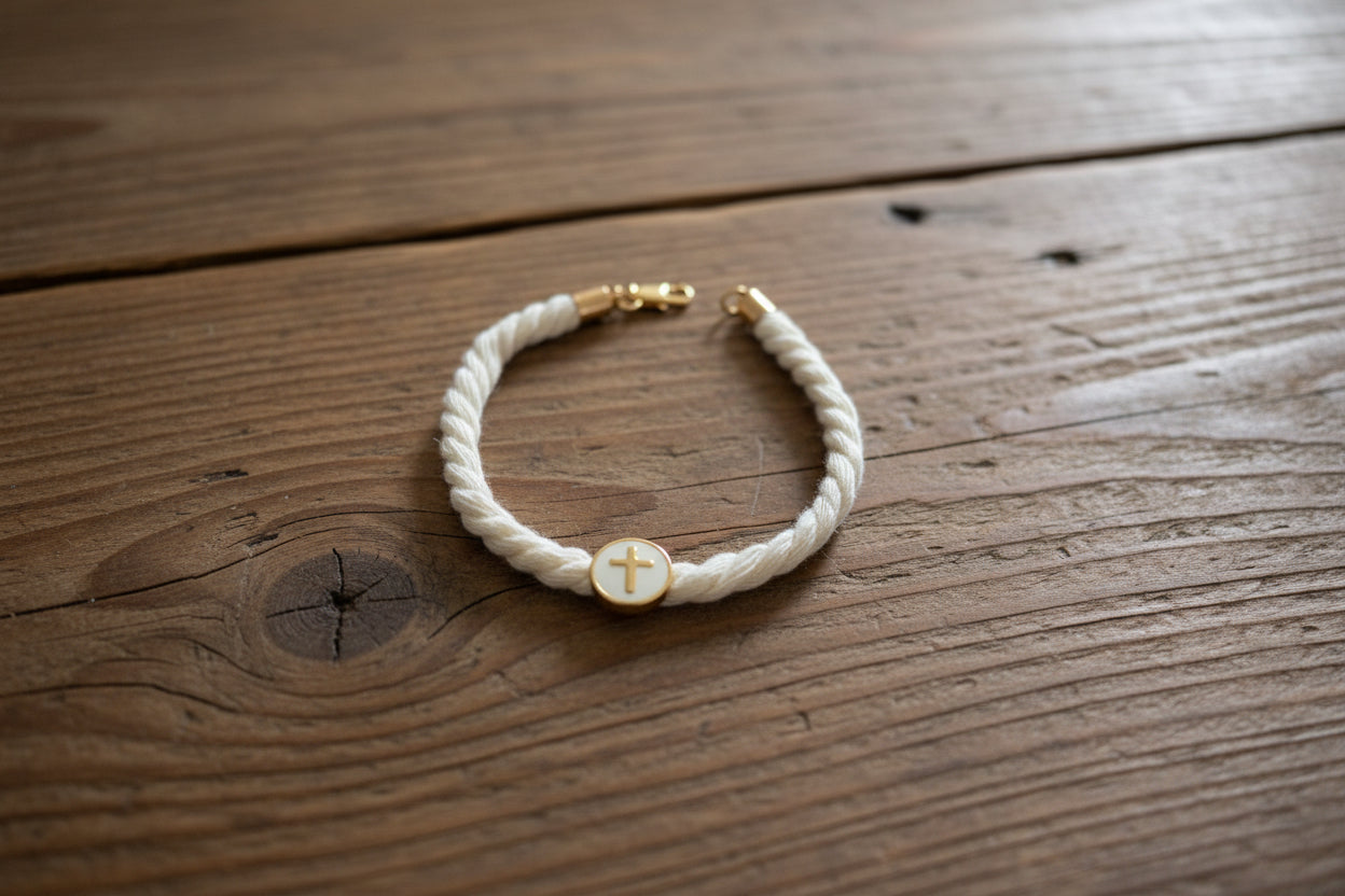 Handmade Orthodox Faith Bracelets – Cross & Virgin Mary Charm Bracelets