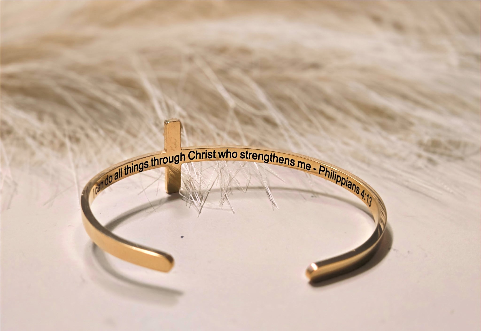 Cross Cuff  Bracelet image 1