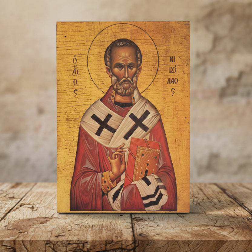 Saint Wooden Icons