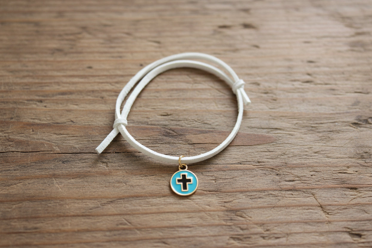 Handmade Orthodox Faith Bracelets – Cross & Virgin Mary Charm Bracelets