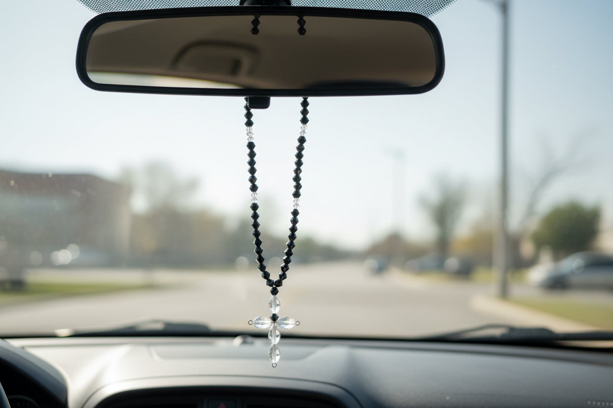 Handmade Cross Car Accessories