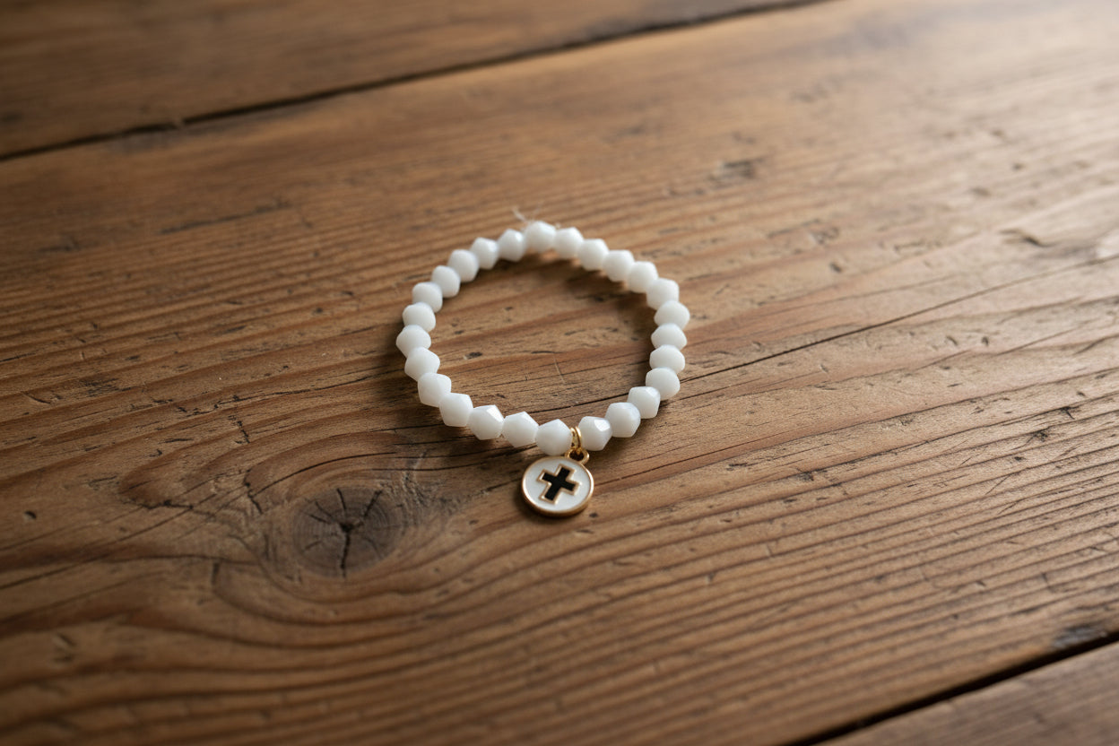 Handmade Orthodox Faith Bracelets – Cross & Virgin Mary Charm Bracelets