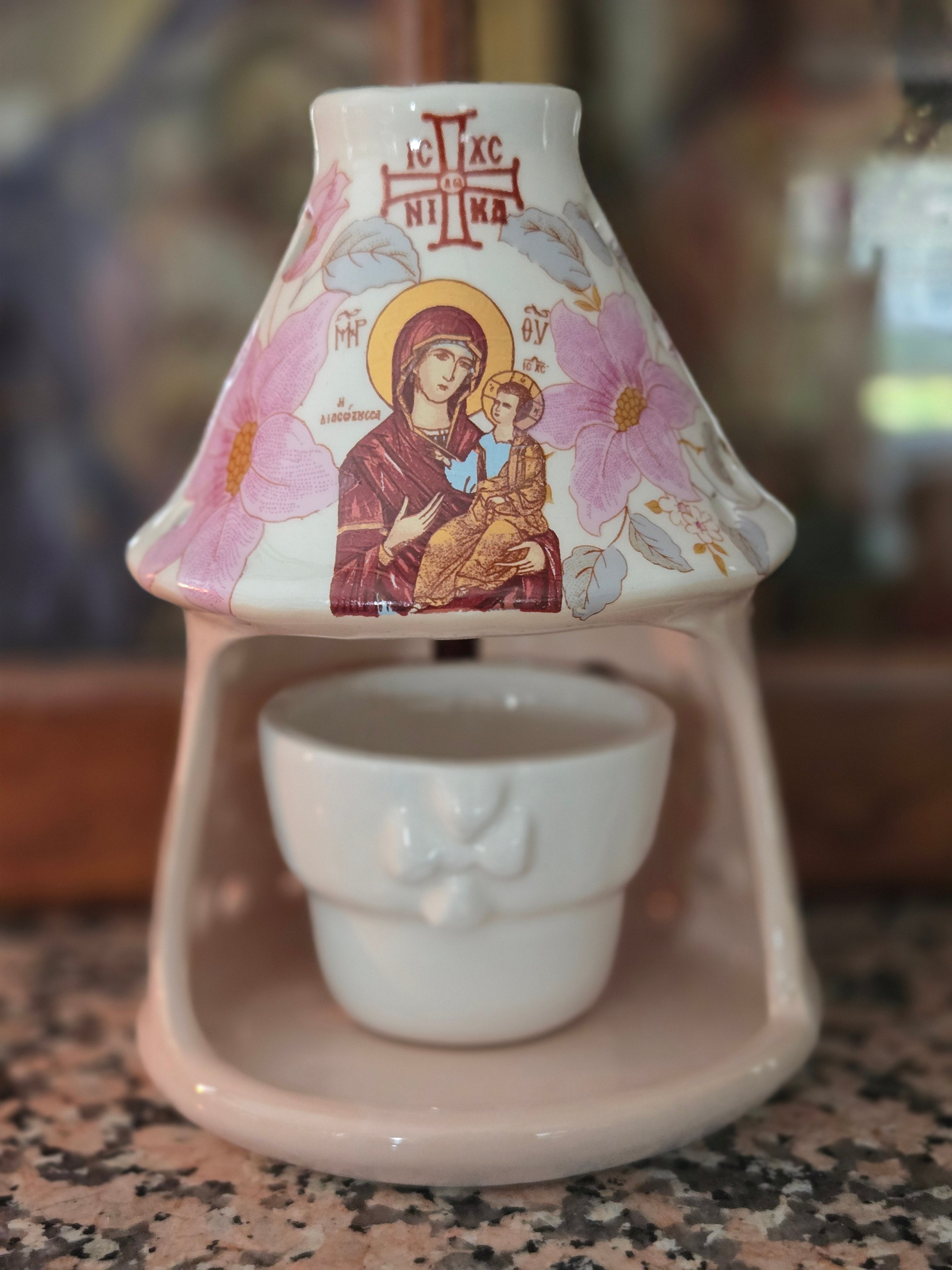 Lighthouse Vigil Lamp of Clay- Faros image 4