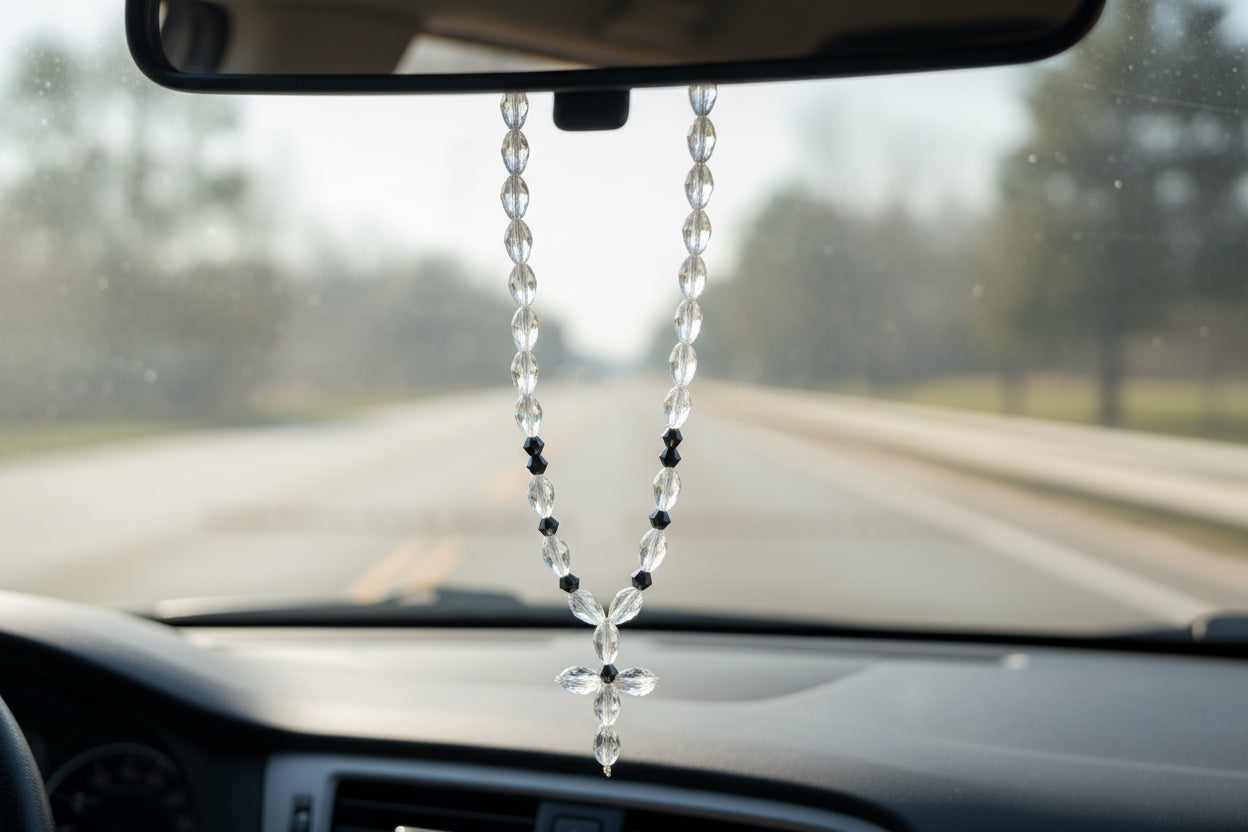 Handmade Cross Car Accessories