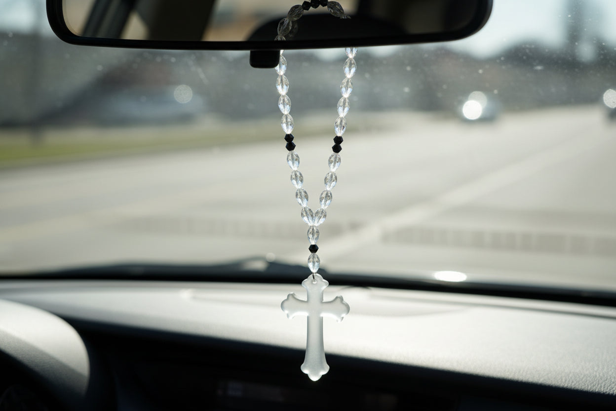 Handmade Cross Car Accessories