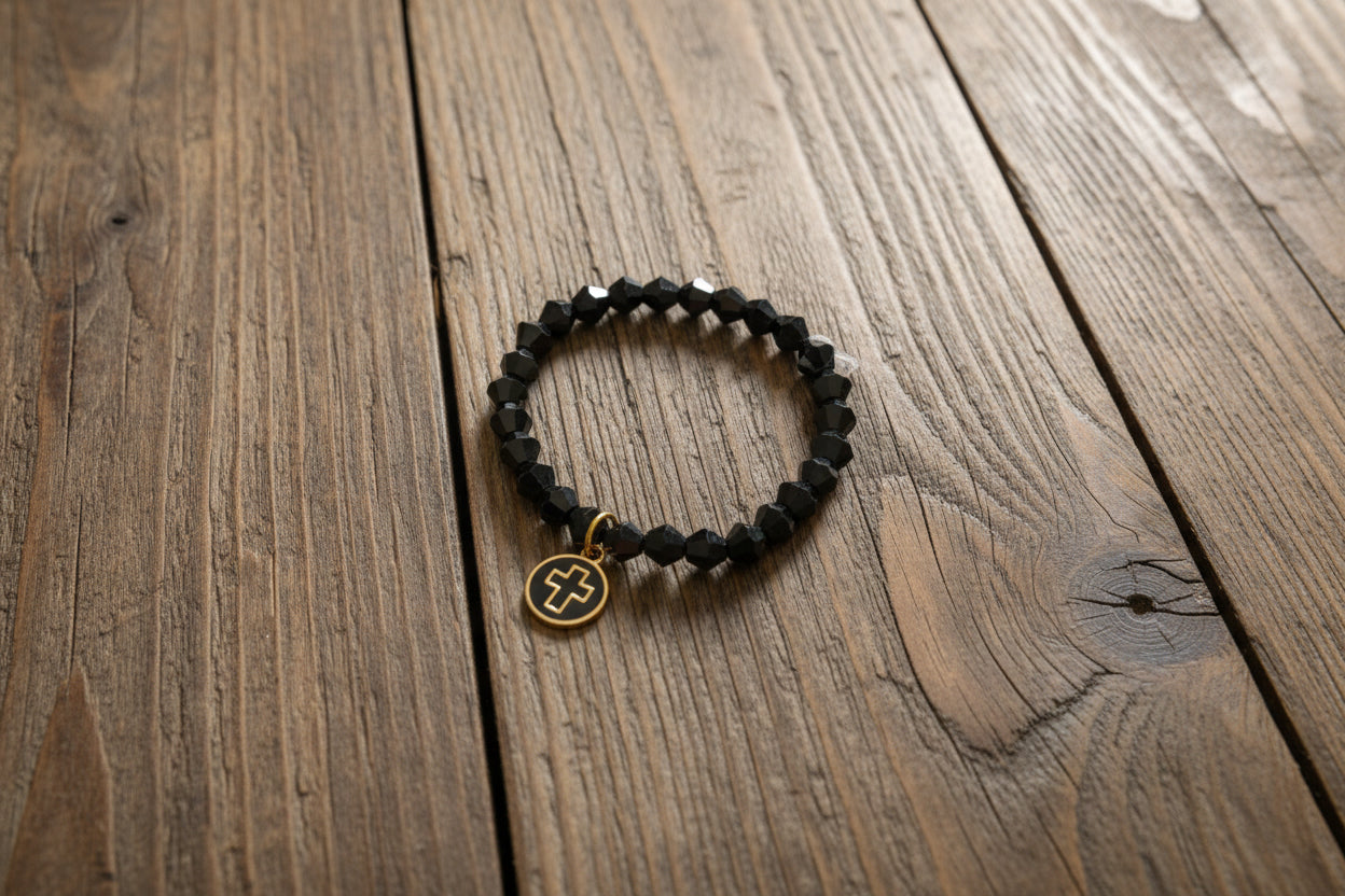 Handmade Orthodox Faith Bracelets – Cross & Virgin Mary Charm Bracelets