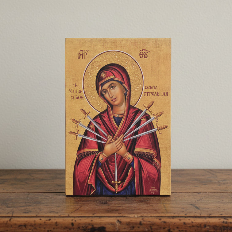 Depiction of the Theotokos (Virgin Mary)