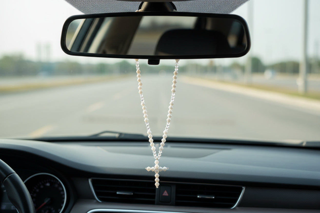 Handmade Cross Car Accessories