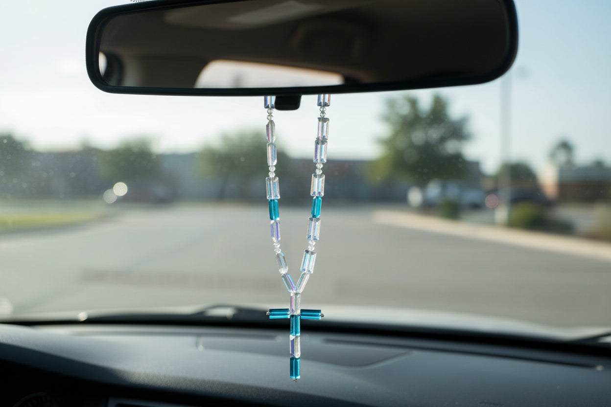 Handmade Cross Car Accessories