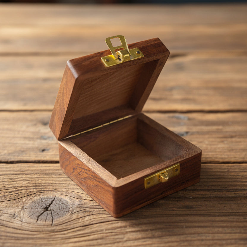 Carved Wooden Incense Holder image 4