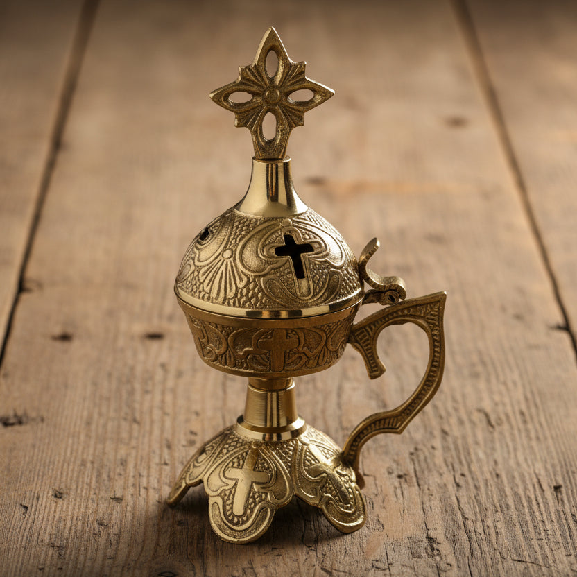 Bronze Incense Burner image 0