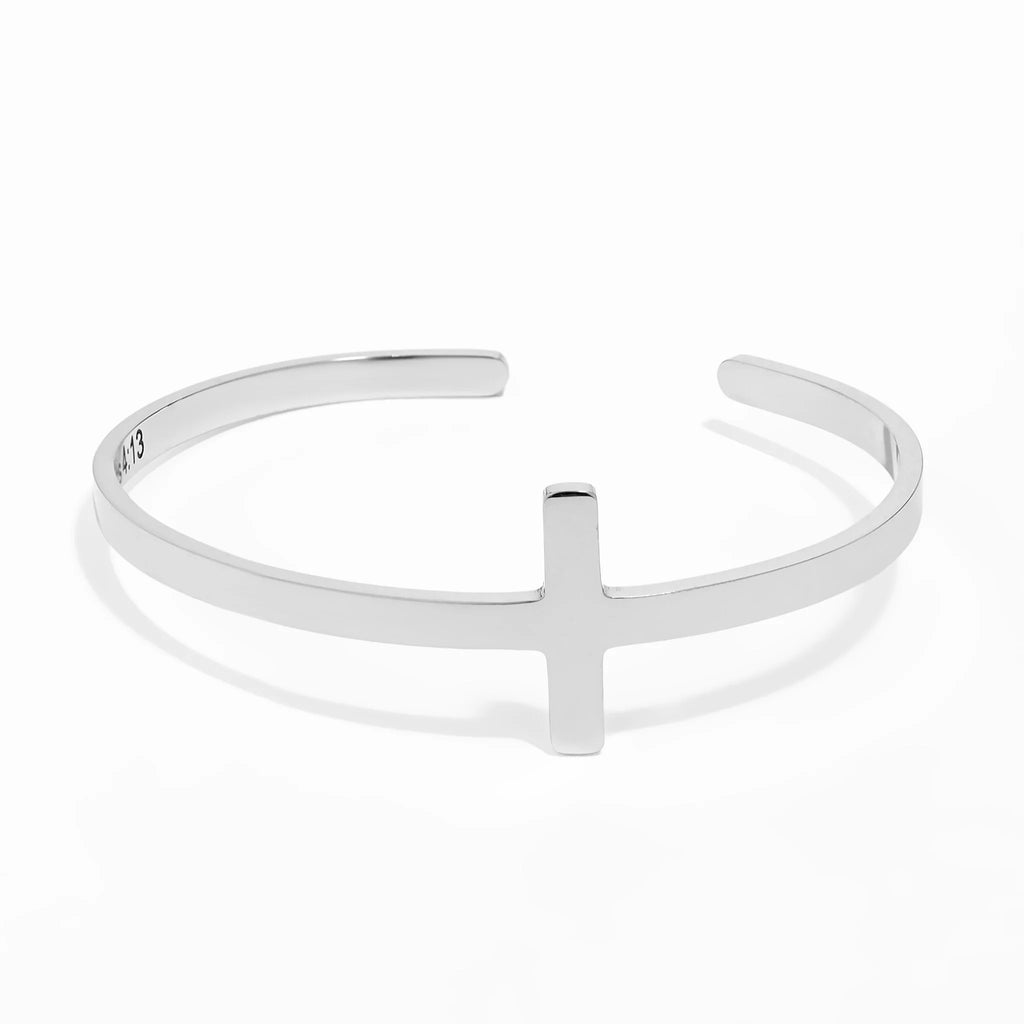 Cross Cuff  Bracelet image 4