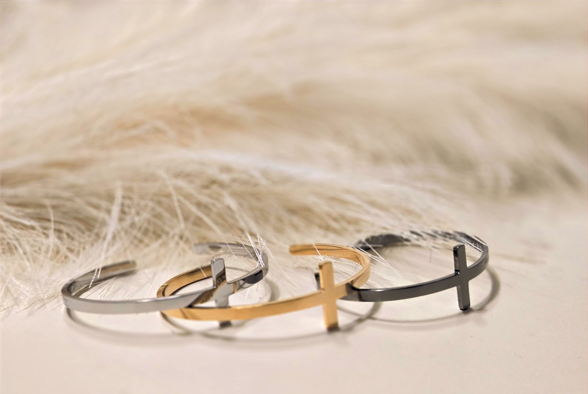 Cross Cuff  Bracelet image 3