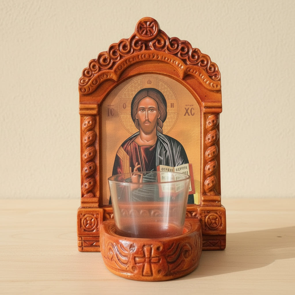 Jesus Christ Candle Dome Design image 0