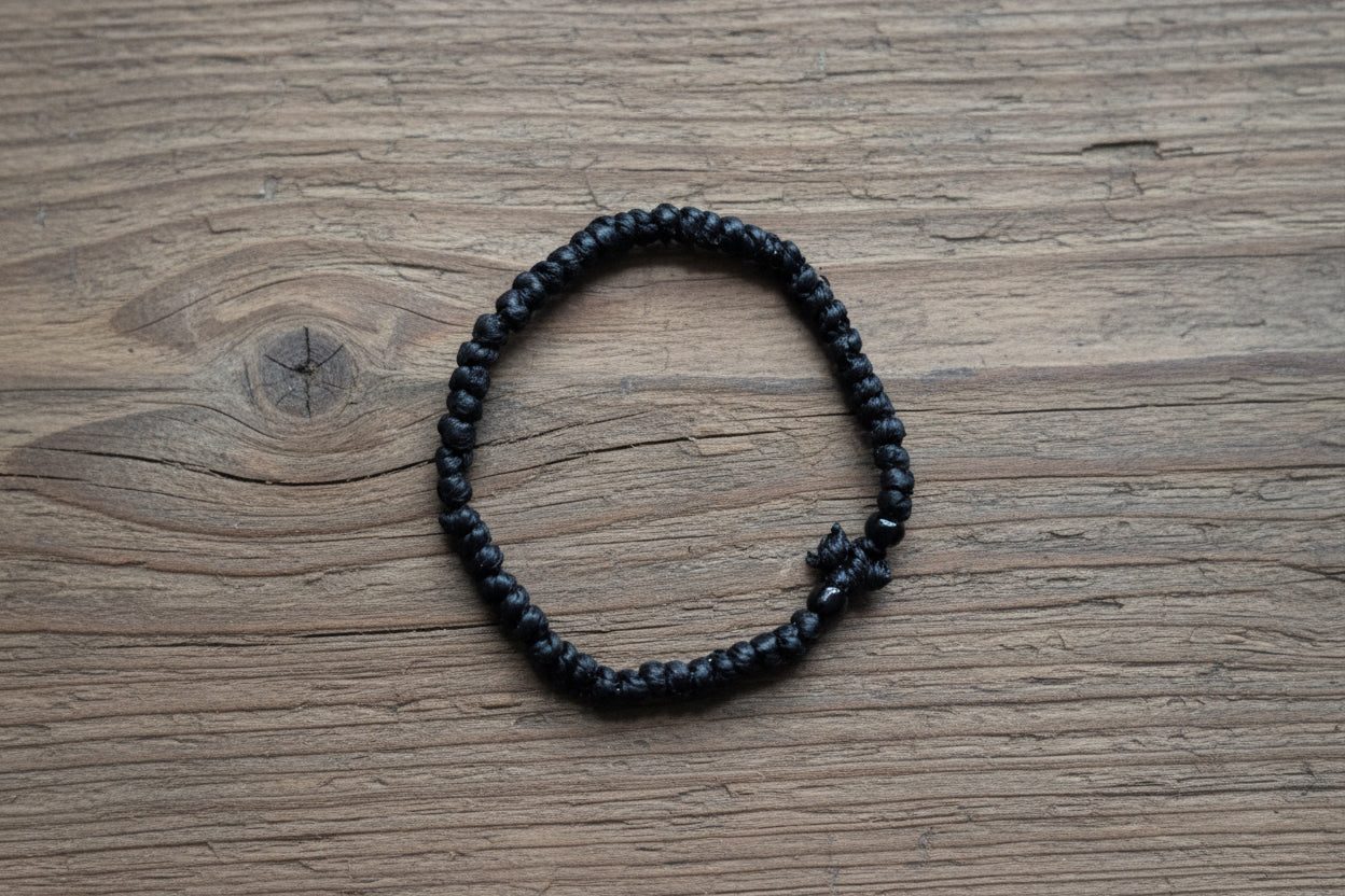 Prayer Rope for the Hand Black image 2